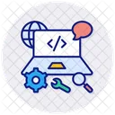 Programación de código  Icono