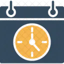 Programa De Eventos Horario Calendario Icono