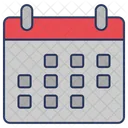 Calendario Fecha Organizacion Icon