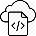Programacion En La Nube Codificacion En La Nube Archivo Html Icono