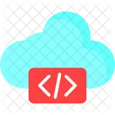 Programacion En La Nube Codificacion En La Nube Codificacion Icono