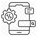 Programacion Movil Desarrollo De Software Codificacion Html Icono