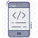Programacion Movil Codificacion Movil Codigo Movil Icono