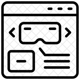 Programación de realidad virtual  Icono