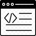 Programación Web  Icono