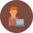 Programador Desarrollador Codificacion Icon