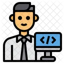 Programador Codificacion Avatar Icon