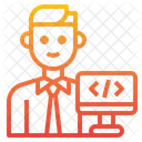 Programador Codificacion Avatar Icono