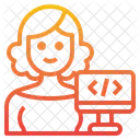 Programador Codificacion Avatar Icono