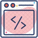 Programing Coding Web Icon