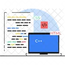 Programing And Development Coding Programming Languages Icon