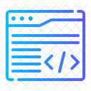 Programmation Codage Code Icône