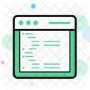 Developpement Web Programmation Codage Web Icône