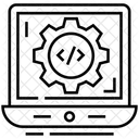 Programmation Informatique Maintenance Informatique Parametrage Du Systeme Icône
