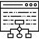 Programme Algorithme Architecture Icône