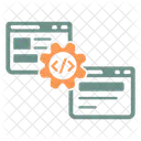 Interface De Programme Code Programme Icône