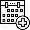 Medecine Horaire Heure Icône