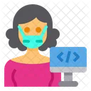 Programmer Coding Occupation Icon