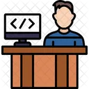 Programmer Developer Coding Icon
