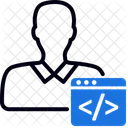 Programmer Coder Developer Icon