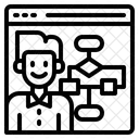 Programmierer Entwickler Diagramm Symbol