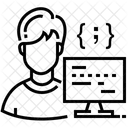 Programmierer Computer Software Code Symbol