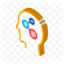 Programmiert Gehirn Blogger Symbol