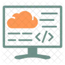 Programmierung Cloud Programm Icon