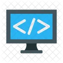 Coding Development Code Icon