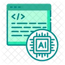 プログラミング、AI、コーディング アイコン