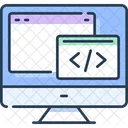 Programming Online Programming Coding Icon