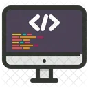 Custom Coding Web Icon