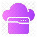 Programming Cloud Computing Coding Icon