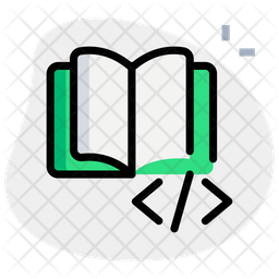 Programming Book Icon - Download in Colored Outline Style