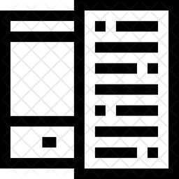 Programming Code Icon - Download in Line Style