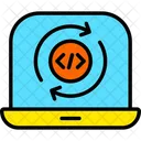 Programming Cycle App Development Icon