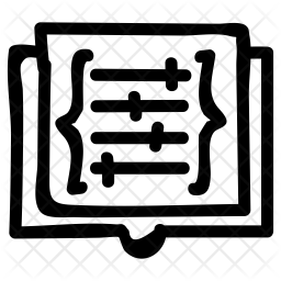 Programming file Icon - Download in Doodle Style