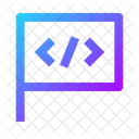 Programming Flag  Icon