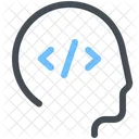 Programming Coding Head Icon