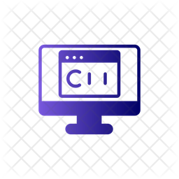 Programming Language Icon - Download in Gradient Style