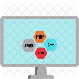 Programming Languages Icon - Download in Flat Style