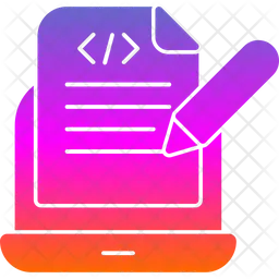 Programming Notes Icon - Download in Glyph Style