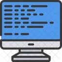 Programming On Computer Code Coding Icon