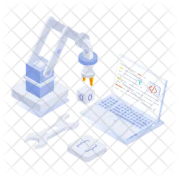Programming robot  Icon