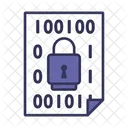 Programming Security Code Security Binary Code Icon