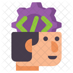 Programming Skills Icon - Download in Flat Style