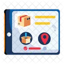 Progreso de entrega  Icono