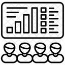 Progreso Del Equipo Desempeno Del Equipo Eficiencia Del Equipo Icono