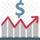 Progreso Empresarial Ganancias Monetizacion Icono