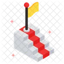 Progreso Negocio Proceso Icono